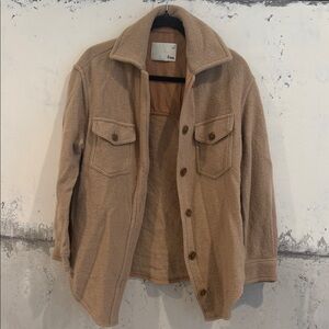 Wilfred Tan Shirt Jacket
